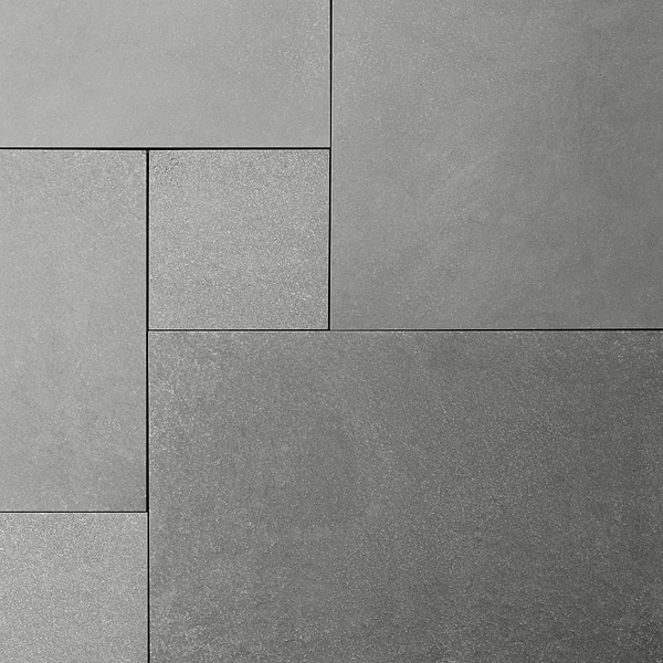 Sendero Canyon Gray French Pattern Tumbled Limestone 2CM Outdoor Paver