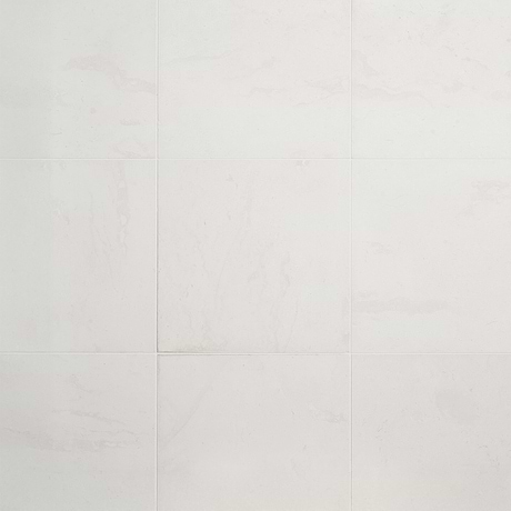 Corinthian White 12x12 Honed Limestone Tile