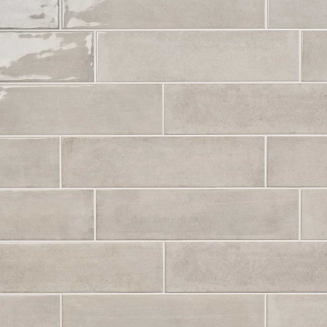 Aquarella Linen Beige 4x16 Glossy Ceramic Tile