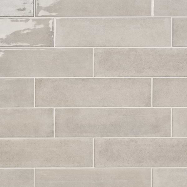 Aquarella Linen Beige 4x16 Glossy Ceramic Tile