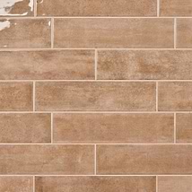Aquarella Sand Brown 4x16 Glossy Ceramic Tile