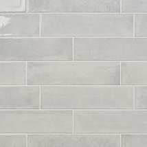 Aquarella Snow White 4x16 Glossy Ceramic Tile