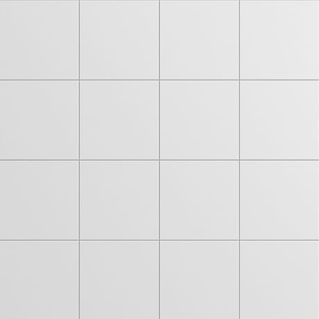 Modari White 3x3 Matte Porcelain Mosaic Tile