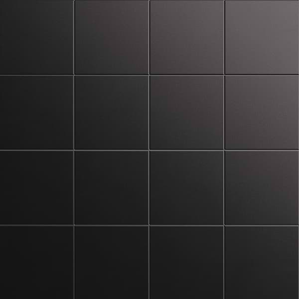 Modari Black 3x3 Matte Porcelain Mosaic Tile