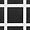 Prezzo Black Silk 12x12 Square and Glacier White 2x12 Picket Honed Marble Tile