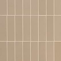 Brownstone Gray 2x7 Matte Clay Thin Brick Tile