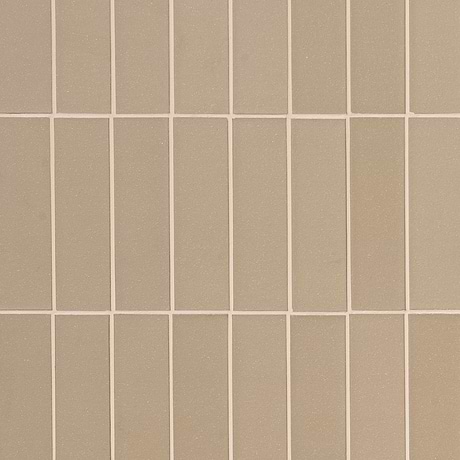 Brownstone Gray 2x7 Matte Clay Thin Brick Tile