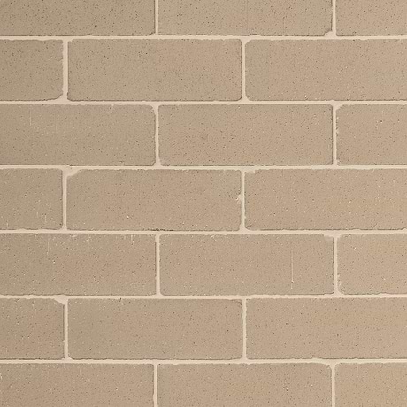 Brownstone Gray 3x7 Tumbled Wire Cut Clay Thin Brick Tile