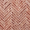 Velour Red Travertine 1x6 Herringbone Leather Marble Mosaic Tile
