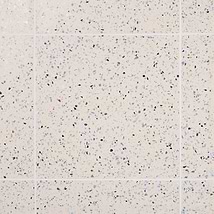Veritas Terrazzo Creme with Nautical Blue 16x16 Polished Terrazzo Tile