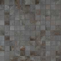 Angela Harris Flatiron 2.0 Graphite Gray 2x2 Matte Porcelain Mosaic Tile