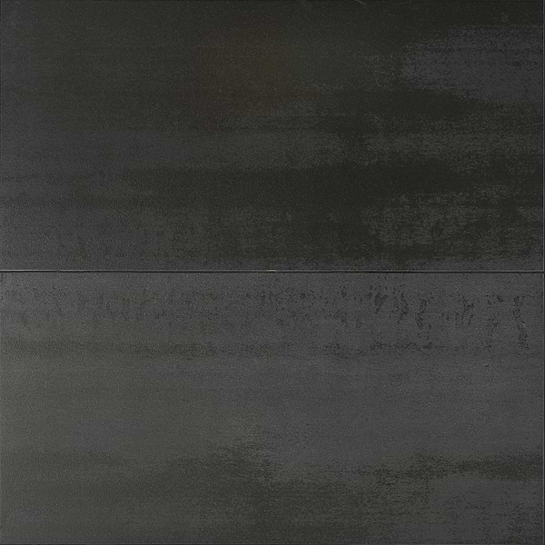 Sample-Hewlett Black Iron Matte Porcelain Tile