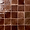 Terra Ember Hazelnut Brown 4x4 Handmade Crackled Glossy Terracotta Tile