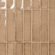 Castle Sandstorm Beige 3x12 Polished Ceramic Subway Wall Tile