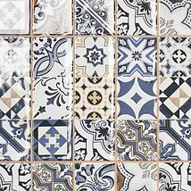 Santa Monica Warm Deco 4x12 Ceramic Wall Tile