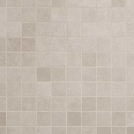 Stoneside Cream Beige 2x2 Porcelain Matte Mosaic Tile