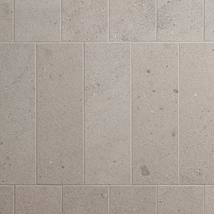 Piccoli Petite Warm Gray 4x12 Terrazzo Look Matte Porcelain Tile