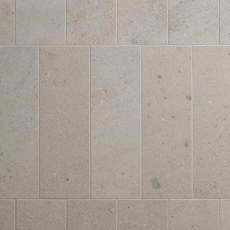 Piccoli Petite Warm Gray 4x12 Terrazzo Look Matte Porcelain Tile