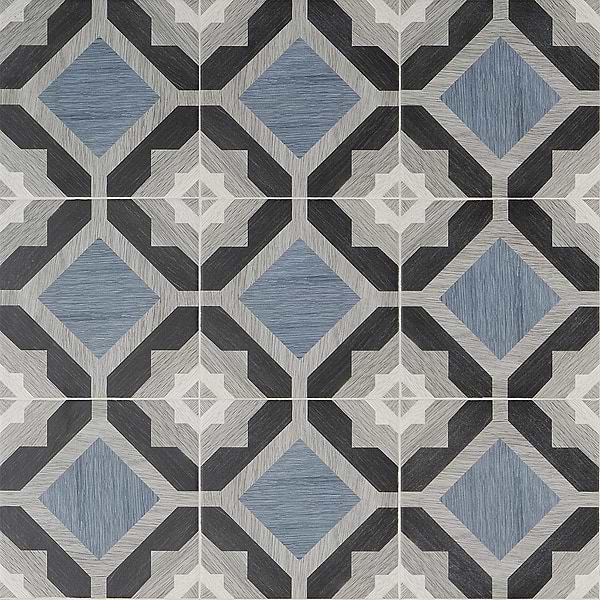 Encaustic Look Porcelain Tile for Backsplash