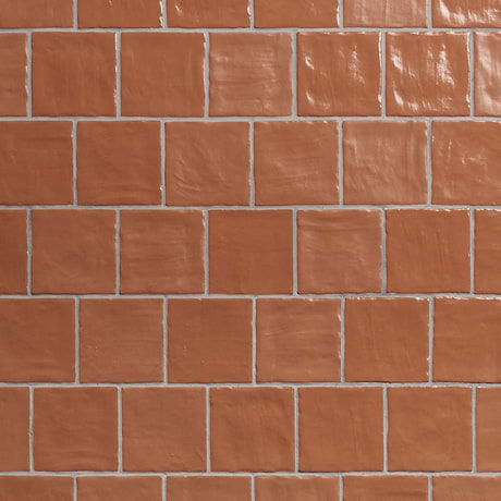 Montauk Terracotta 4x4 Mixed Finish Ceramic Tile