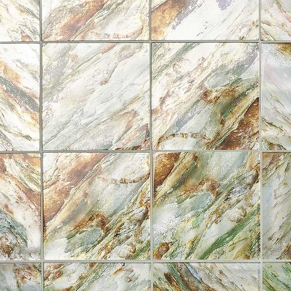 Gem Emerald Green 9x9 Polished Glass Tile