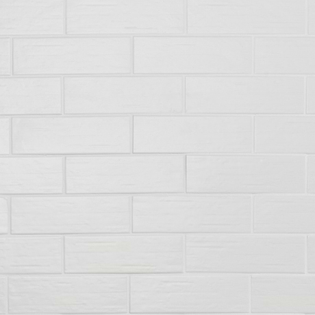 Kiln White 3x9 Matte Porcelain Subway Tile