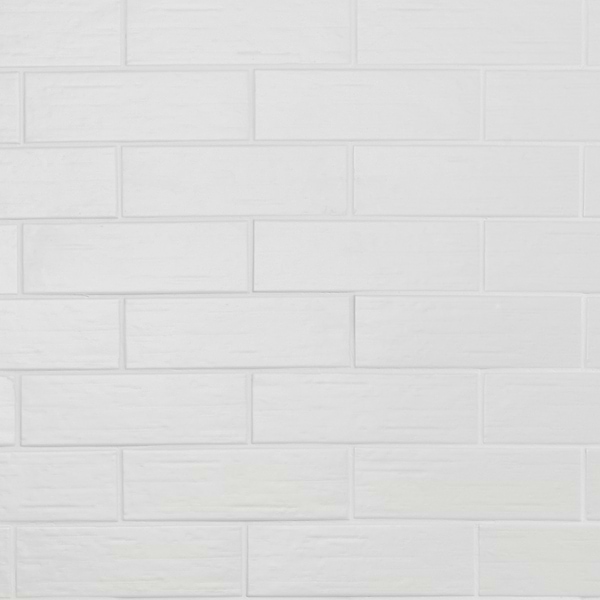 Kiln White 3x9 Matte Porcelain Subway Tile