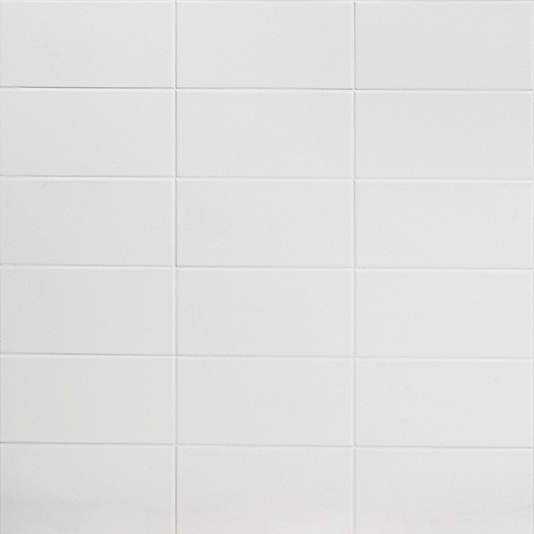 Stacy Garcia Maddox White 4x8 Matte Ceramic Wall Tile
