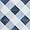 Art Geo by Elizabeth Sutton Deco Plaid Blue 8x8 Matte Porcelain Tile