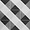 Art Geo by Elizabeth Sutton Deco Plaid Charcoal Black 8x8 Matte Porcelain Tile