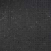Portrait Black Gold 1x1 Matte Porcelain Mosaic Tile