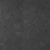 Portrait Black Gold 2" Hexagon Matte Porcelain Mosaic Tile