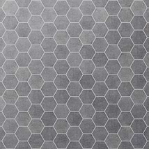 Portrait Ocean Blue 2" Hex Matte Porcelain Mosaic