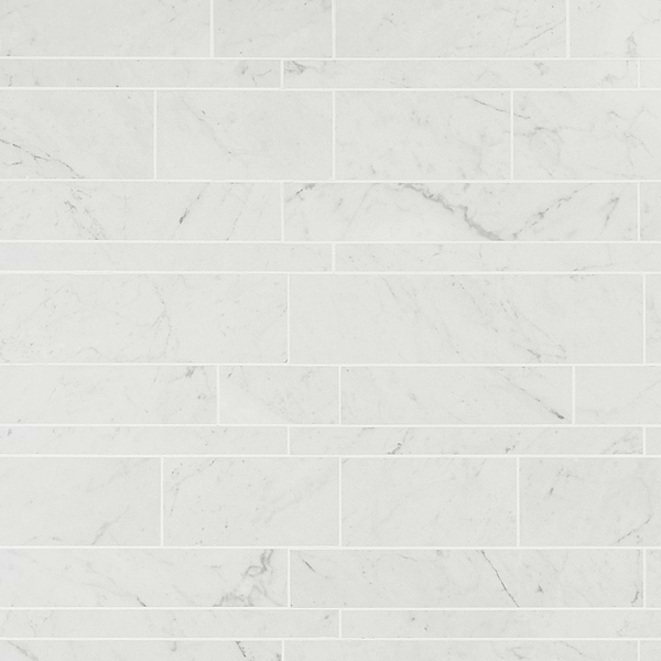 DreamStone Carrara Giola Railroad Polished Porcelain Mosaic