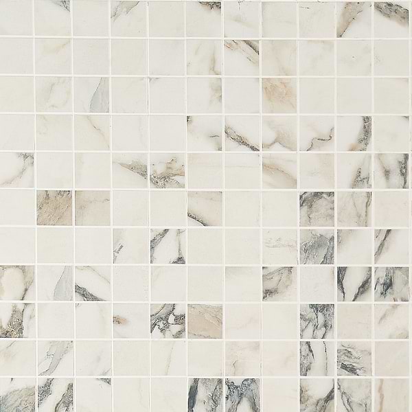 DreamStone Calacatta Rustico 2x2 Matte Porcelain Mosaic