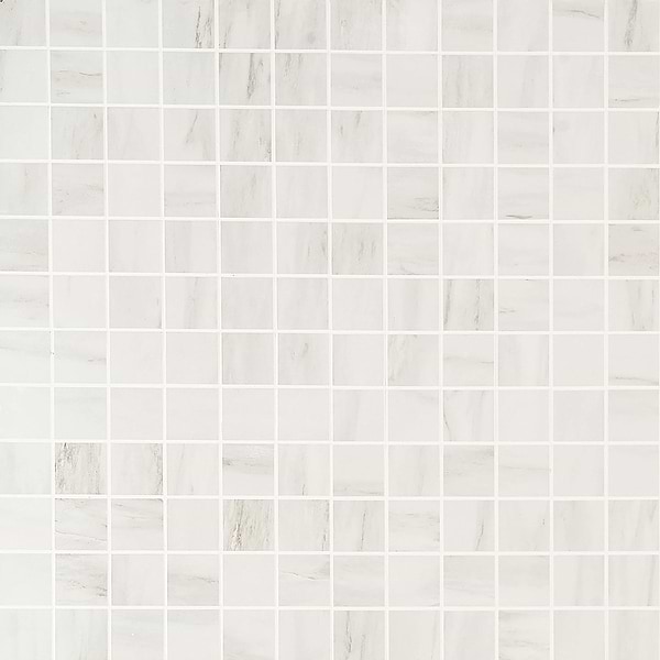 DreamStone Dolomite Snow 2x2 Matte Porcelain Mosaic
