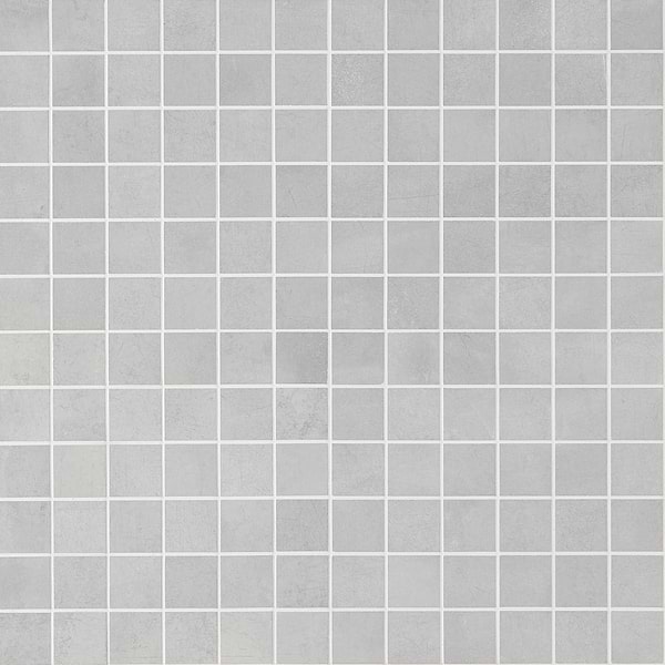 Bond Nimbus Silver 2x2 Matte Porcelain Mosaic Tile