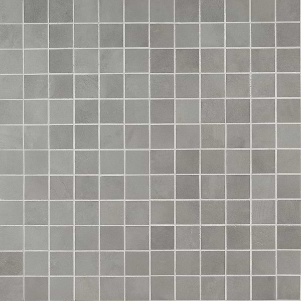 Clay Fancy Gray 2x2 Matte Porcelain Mosaic