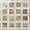Grand Taj Mahal Cleo Dark Polished Porcelain Mosaic Tile