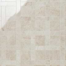 Grand Taj Mahal Cleo Light Polished Porcelain Mosaic Tile