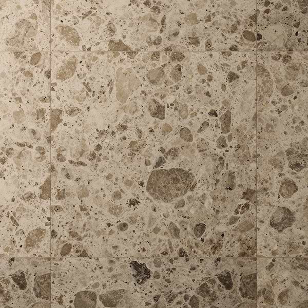 Rizo Desert Beige 48x48 Terrazzo Look Matte Porcelain Tile