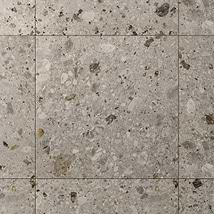 Rizo Earth Gray 48x48 Terrazzo Look Matte Porcelain Tile