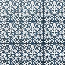 Kravet Elowynn Belle Marina Blue 8x8 Matte Porcelain Tile