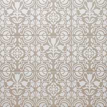 Kravet Elowynn Haven & Belle Sand Beige 8x8 Matte Porcelain Tile