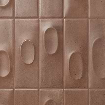 Telos Deco Earth Brown 4x12 Terracotta Look Matte Ceramic Tile