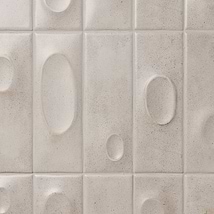 Telos Deco Ivory White 4x12 Terracotta Look Matte Ceramic Tile