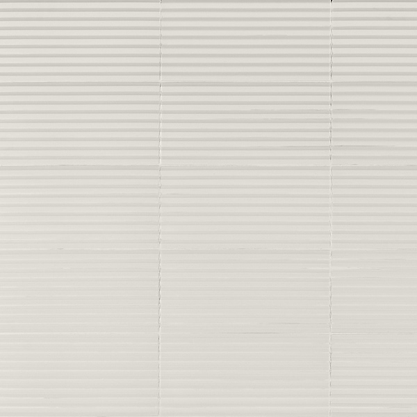 Zeal Linear 3D White 5x10 Matte Porcelain Tile