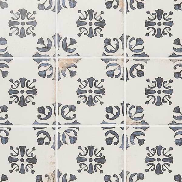 Saltillo Bell Blue 9x9 Matte Porcelain Tile