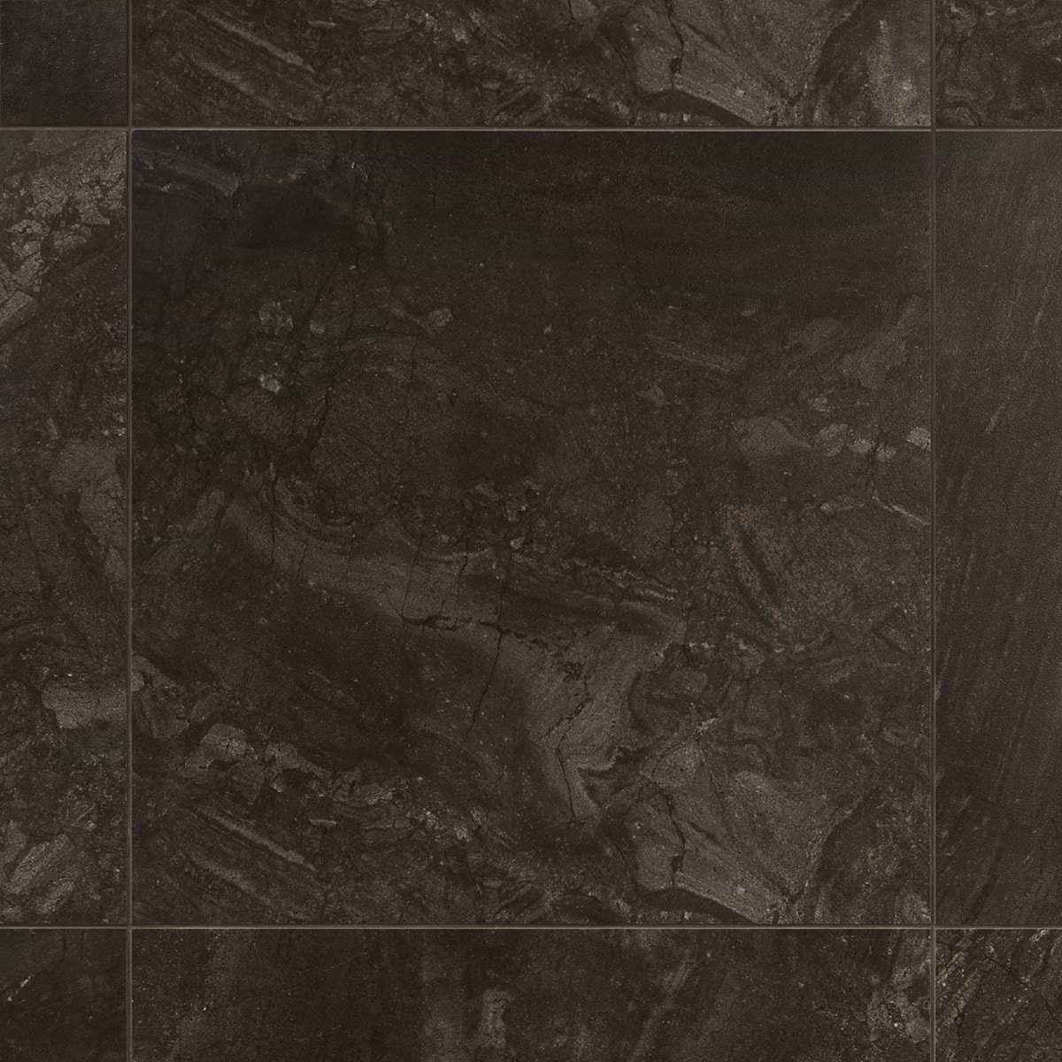 Santo Charcoal Black 36x36 Matte Porcelain Tile