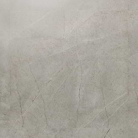 Theo Marengo Gray 48x48 Marble Look Antique Satin Porcelain Tile